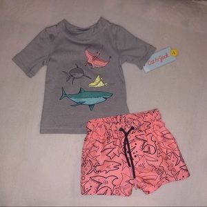 Cat & Jack Swim Set
